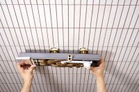 Душова система з термостатом Hansgrohe Raindance Alive S білий матовий 24595700