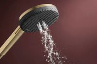 Душевая система с термостатом Hansgrohe Raindance Alive S бронза 24596140