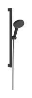 Душевой гарнитур Hansgrohe Raindance Alive S черный матовый 24600670