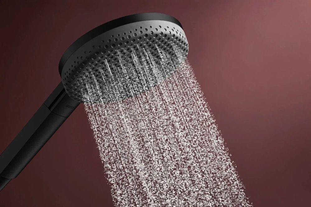 Душевой гарнитур Hansgrohe Raindance Alive S черный матовый 24600670