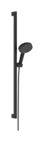 Душовий гарнітур Hansgrohe Raindance Alive S чорний матовий 24601670