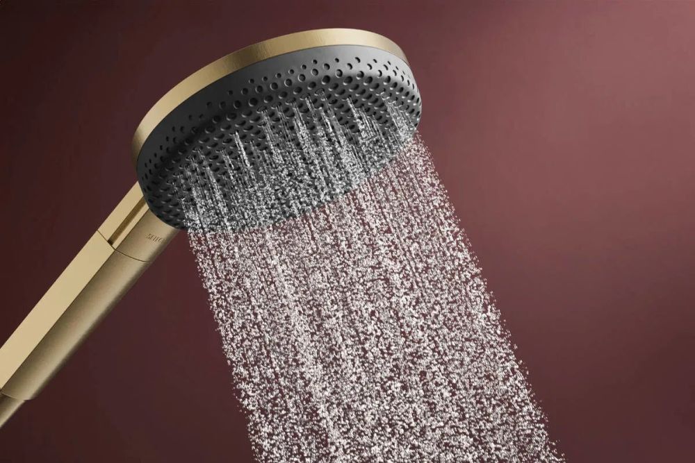 Душевой гарнитур Hansgrohe Raindance Alive S бронза 24602140