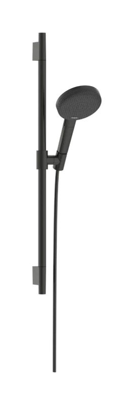 Душовий гарнітур Hansgrohe Raindance Alive S чорний матовий хром 24602340