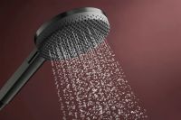 Душовий гарнітур Hansgrohe Raindance Alive S чорний матовий хром 24611340