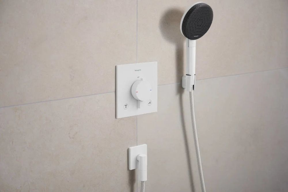 Душевой гарнитур Hansgrohe Raindance Alive S белый матовый 24611700