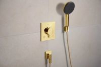 Душовий гарнітур Hansgrohe Raindance Alive S золото 24611990