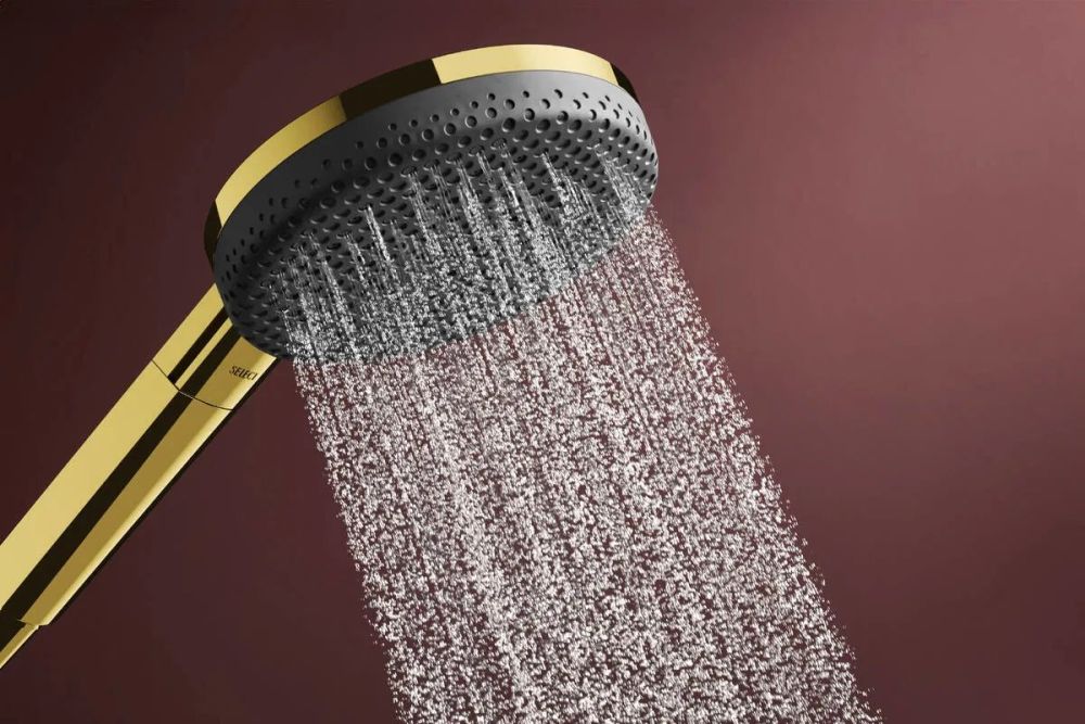 Душовий гарнітур Hansgrohe Raindance Alive S золото 24611990