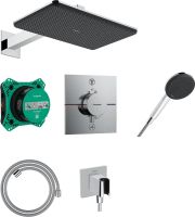 Душова система прихованого монтажу Hansgrohe Raindance Alive Q хром 24620000