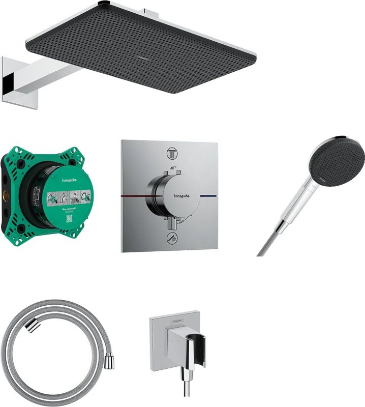 Душова система прихованого монтажу Hansgrohe Raindance Alive Q хром 24620000