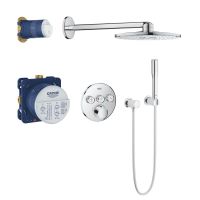 Душевая система скрытого монтажа Grohe SmartControl хром 34709000