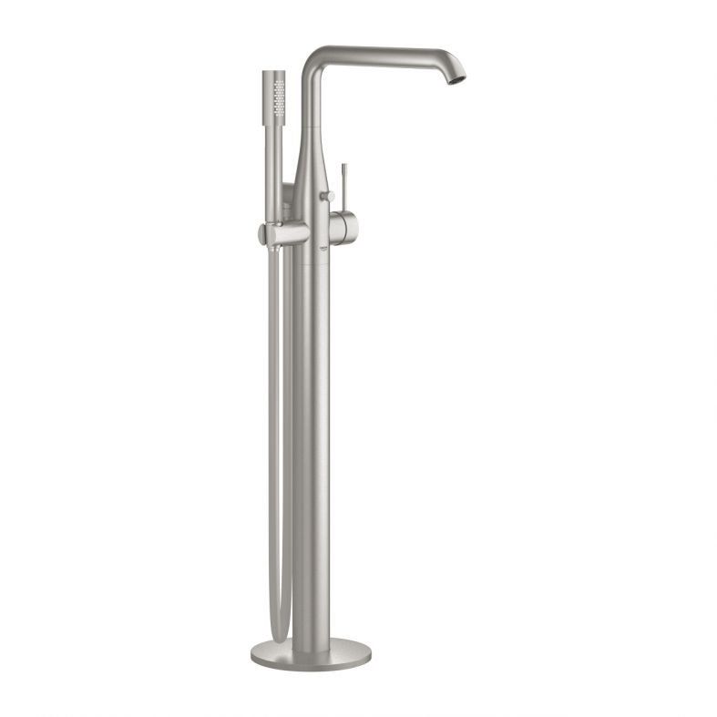 Змішувач для ванни Grohe Essence суперсталь 25248DC1 на підлогу