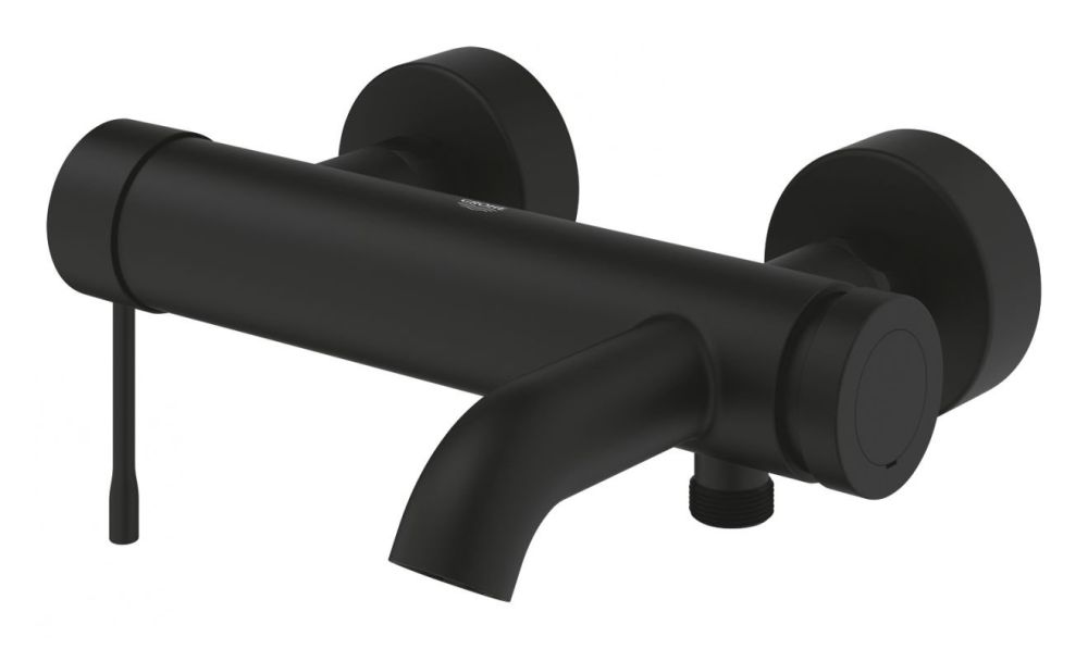Змішувач для ванни Grohe Essence фантомний чорний 25250KF1