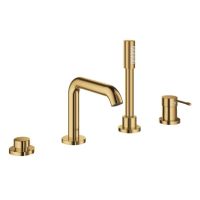 Змішувач на борт ванни Grohe Essence холодний світанок 25251GL1 з душовим гарнітуром
