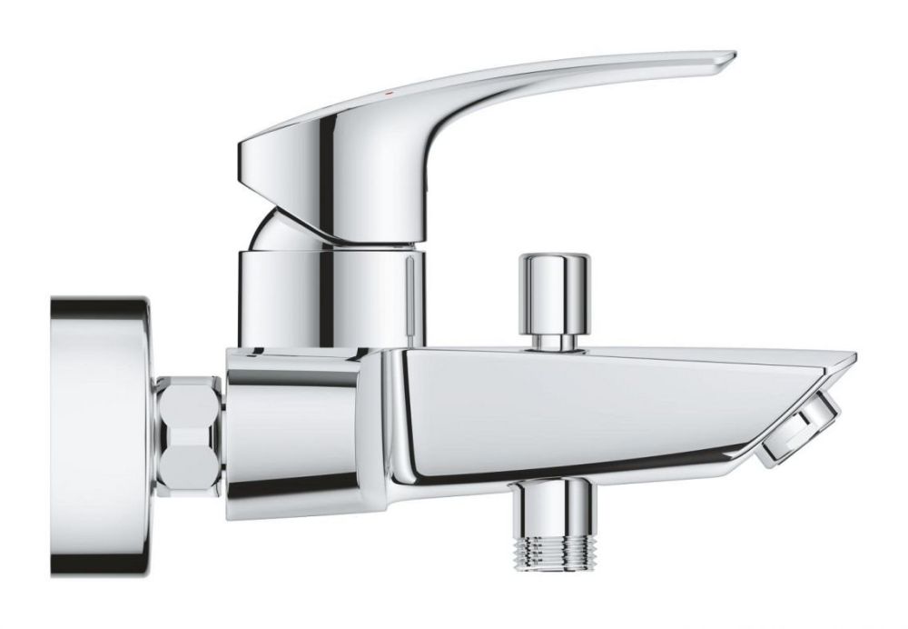 Смеситель для ванны Grohe Eurosmart хром 25276003 с душевым гарнитуром