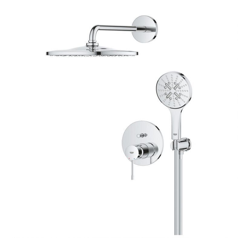 Душова система прихованого монтажу Grohe Essence хром 25287000