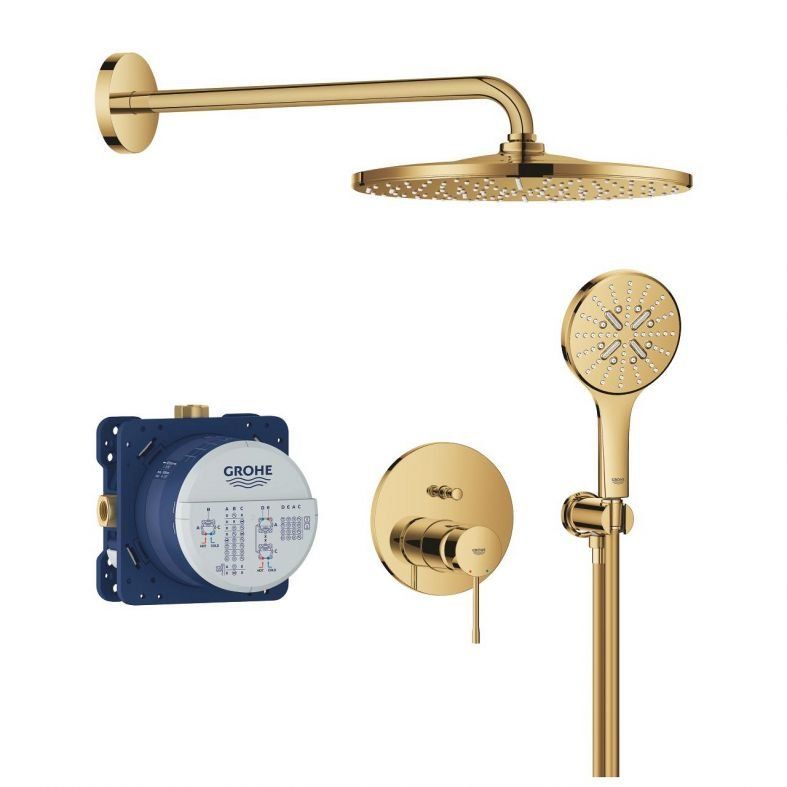 Душова система прихованого монтажу Grohe Essence холодний світанок 25287GL0
