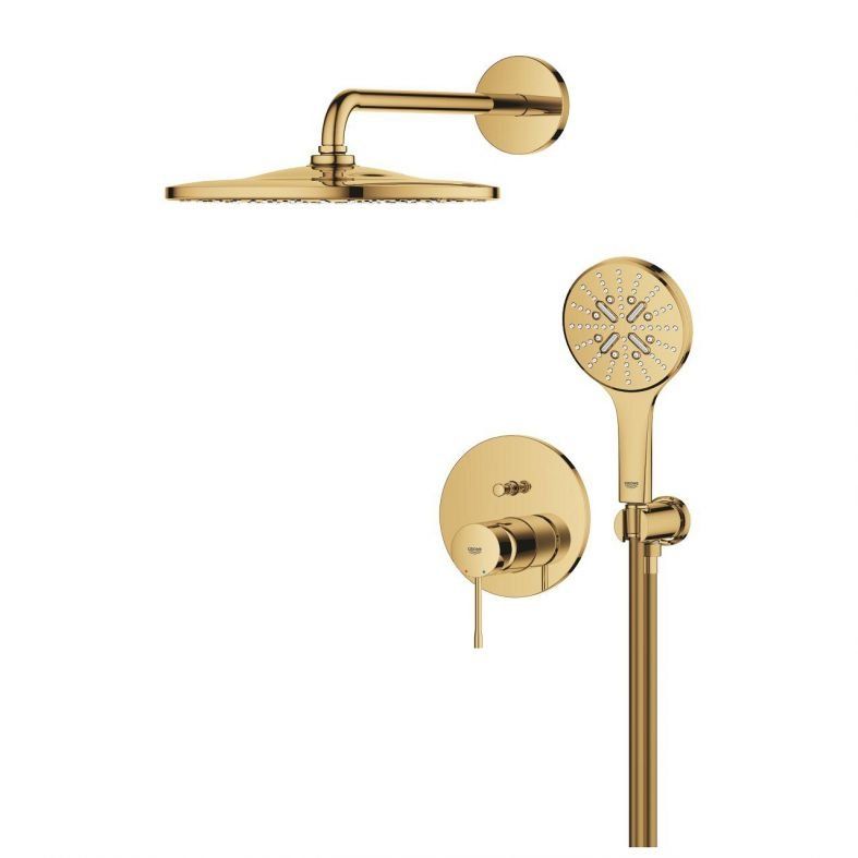 Душова система прихованого монтажу Grohe Essence холодний світанок 25287GL0