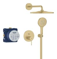 Душова система прихованого монтажу Grohe Essence холодний світанок матовий 25287GN0
