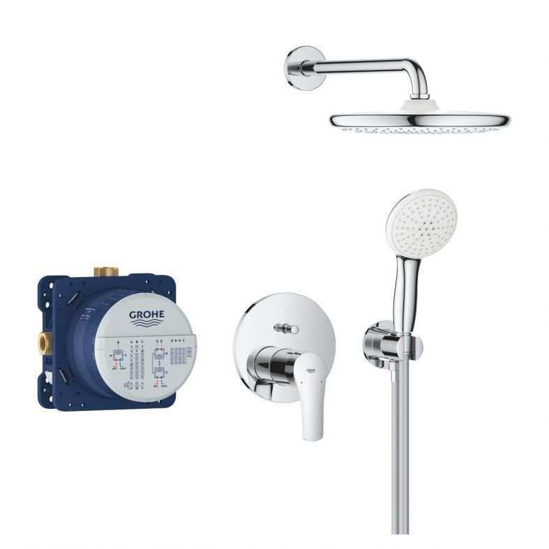 Душевая система скрытого монтажа Grohe Eurosmart хром 25288000