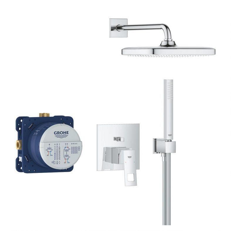 Душевая система скрытого монтажа Grohe Eurocube хром 25289000