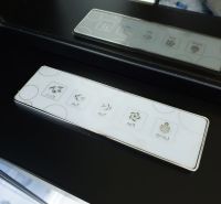 Душовий бокс Veronis 118х84 (Профіль - чорний, скло - тоновані) BN-6-29 GR (R)