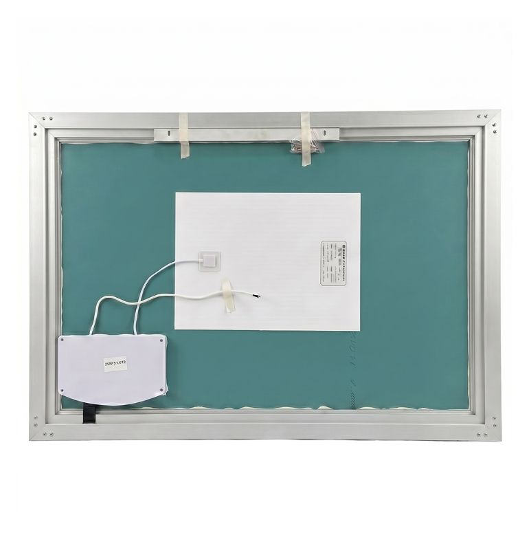 Дзеркало AquA PooL Aqua 100x70 88-Hra100s70-CWDd-mK з профілем матовий алюміній і Led підсвічуванням