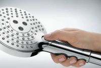 Ручний душ Hansgrohe Raindance Select чорний матовий хром 26014340