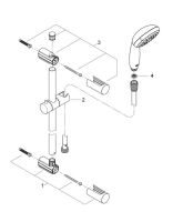 Душовий гарнітур Grohe Vitalio Start хром 26032000