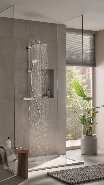 Душова система з термостатом Grohe Euphoria хром 26075001