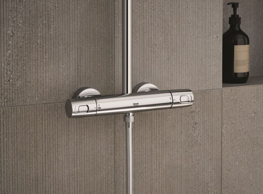 Душова система з термостатом Grohe Euphoria хром 26075001