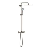 Душевая система с термостатом Grohe Euphoria графит темный матовый 26075AL0