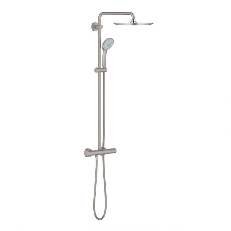 Душова система з термостатом Grohe Euphoria суперсталь 26075DC0