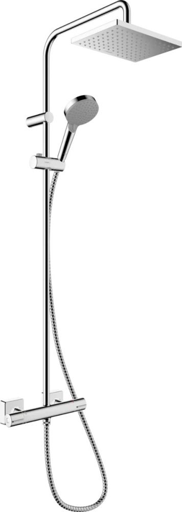Душова система з термостатом Hansgrohe Vernis Shape хром 26097000