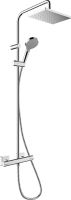 Душова система з термостатом Hansgrohe Vernis Shape хром 26097000
