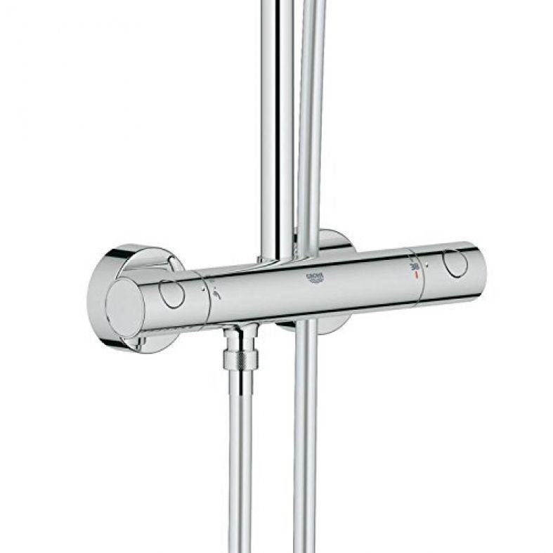 Душова система з термостатом Grohe Euphoria хром 26187000