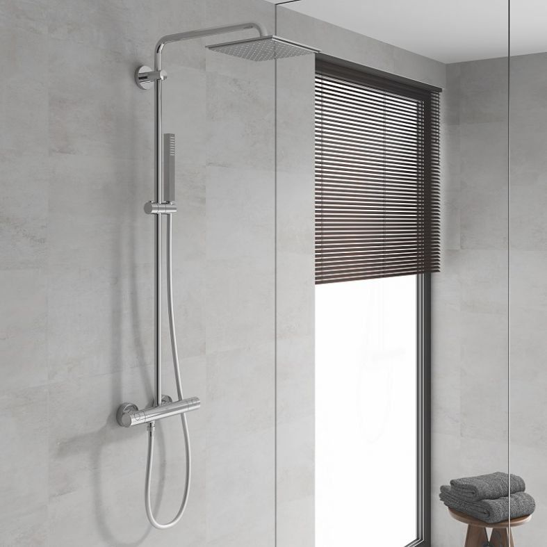 Душова система з термостатом Grohe Euphoria хром 26187000
