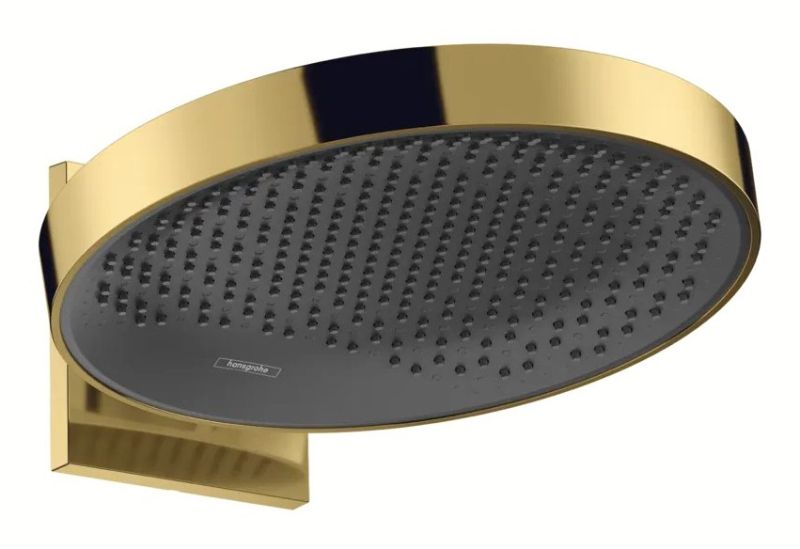Верхній душ Hansgrohe Rainfinity золото 26230990