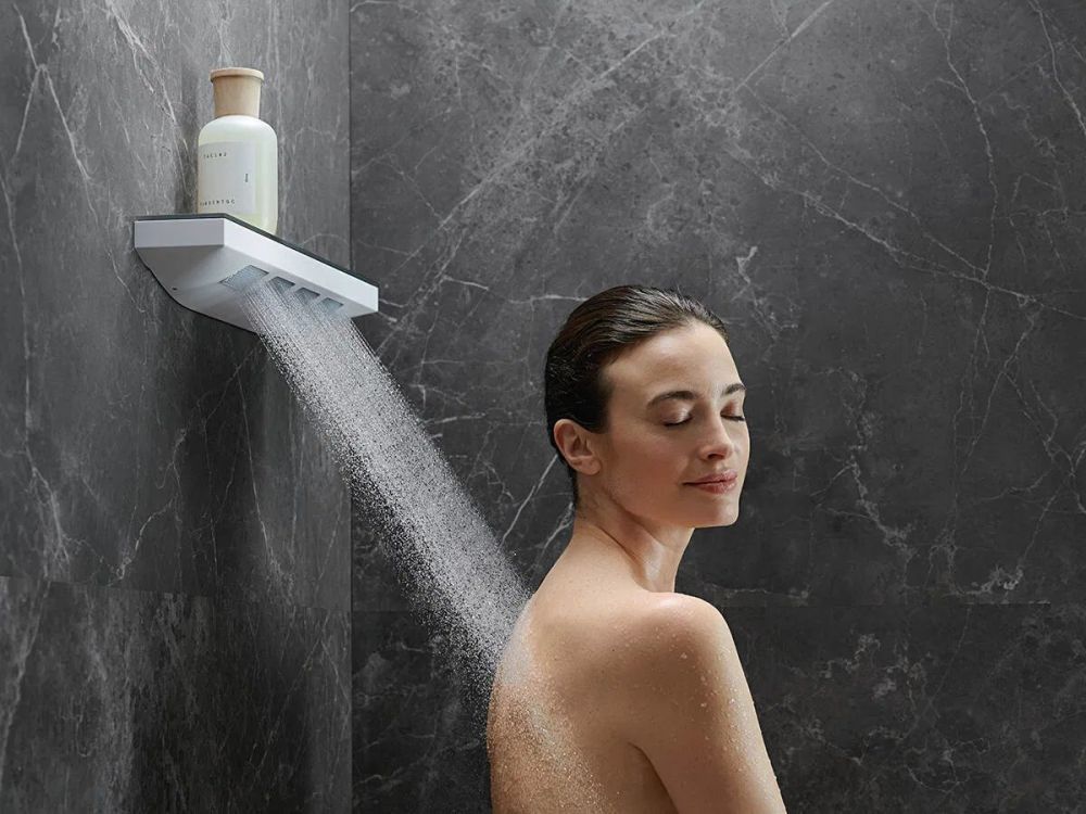 Верхній душ Hansgrohe Rainfinity білий матовий 26234700