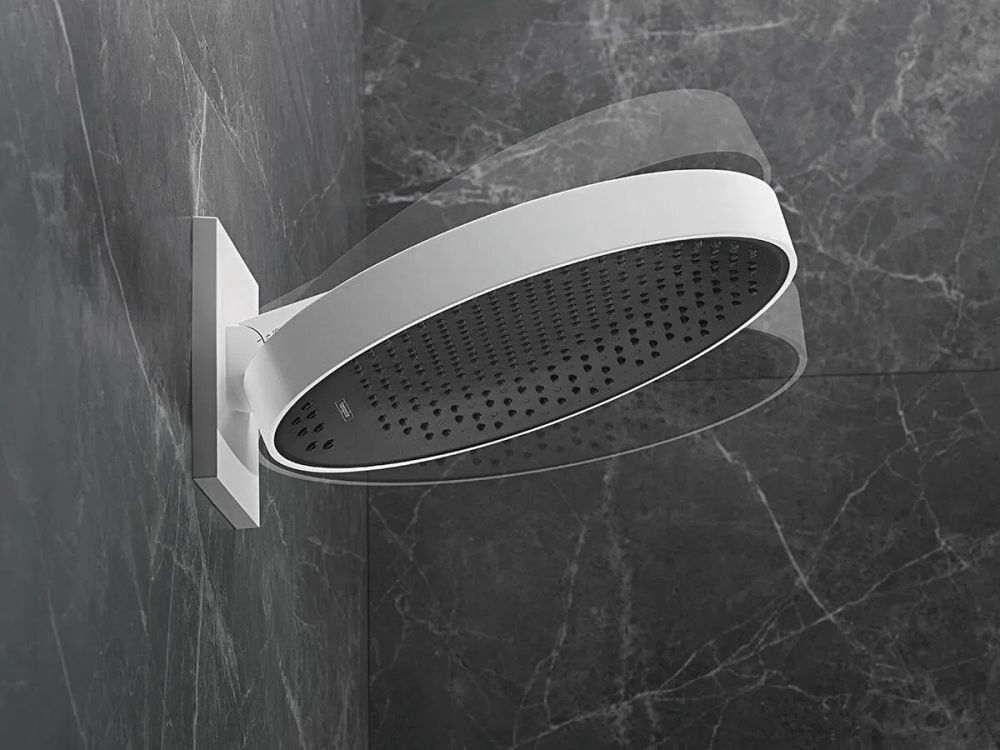 Верхній душ Hansgrohe Rainfinity білий матовий 26234700