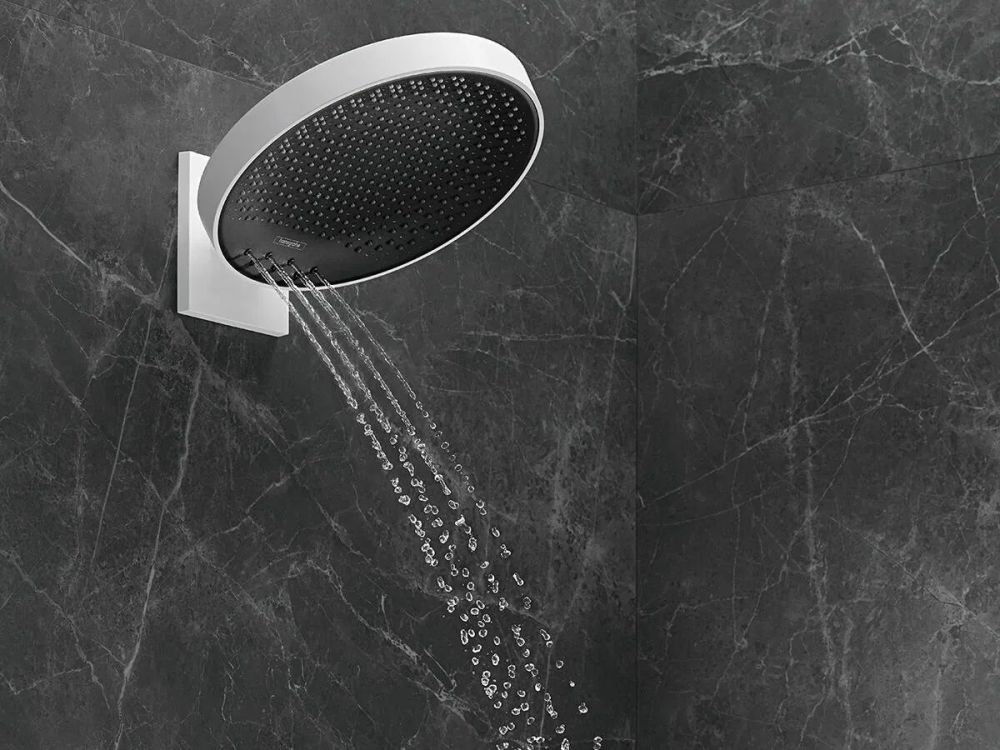 Верхній душ Hansgrohe Rainfinity білий матовий 26234700