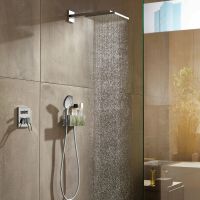 Верхній душ Hansgrohe Raindance E чорний матовий хром 26239340