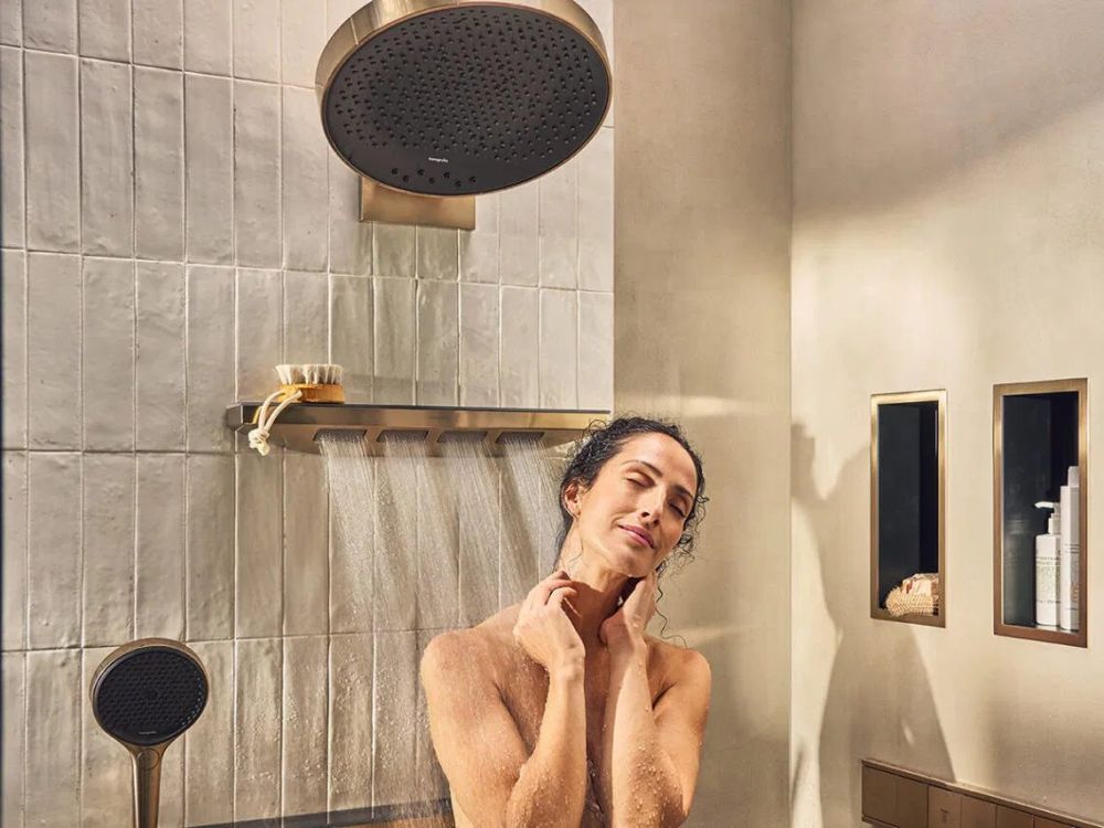 Бічний душ Hansgrohe Rainfinity чорний матовий 26243670