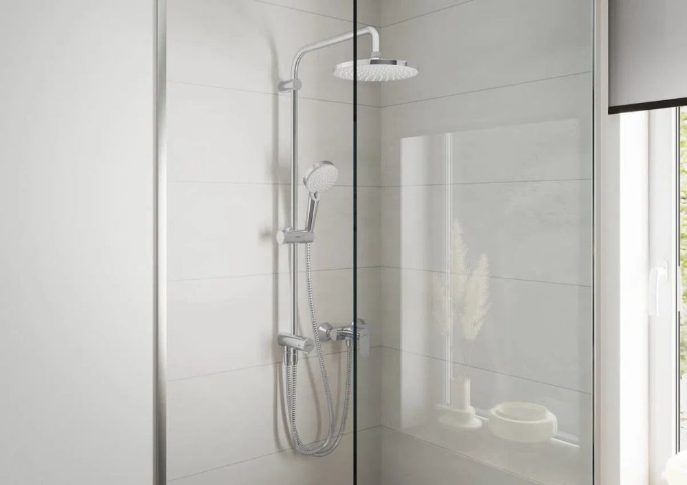 Душевая система Hansgrohe Vernis Blend черный матовый 26272670