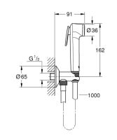 Гігієнічний душ Grohe Tempesta-F хром 26358000