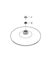 Верхній душ Grohe Tempesta хром 26410000