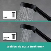 Душевая система с термостатом Hansgrohe Vernis Blend черный матовый 26429670