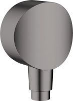 Шлангове підключення Hansgrohe Fixfit чорний матовий хром 26453340