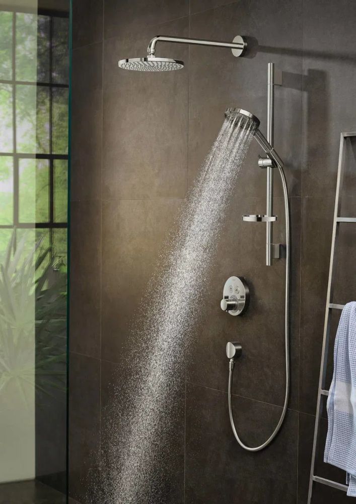 Шланговое подключение Hansgrohe Fixfit белый матовый 26453700