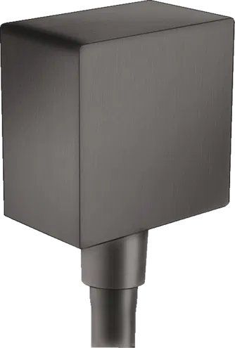 Шланговое подключение Hansgrohe Fixfit черный матовый хром 26455340