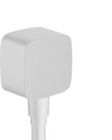 Шланговое подключение Hansgrohe Fixfit белый матовый 26457700